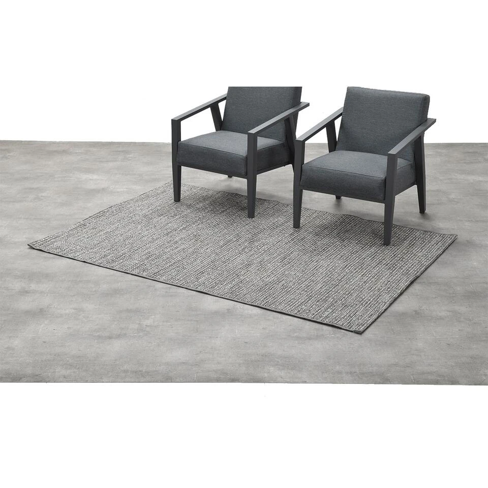 Garden Impressions Buitenkleed Castle 120x170 Cm - Deep Grey 4 Garden Impressions Buitenkleed Castle 120x170 Cm - Deep Grey - Afbeelding 2