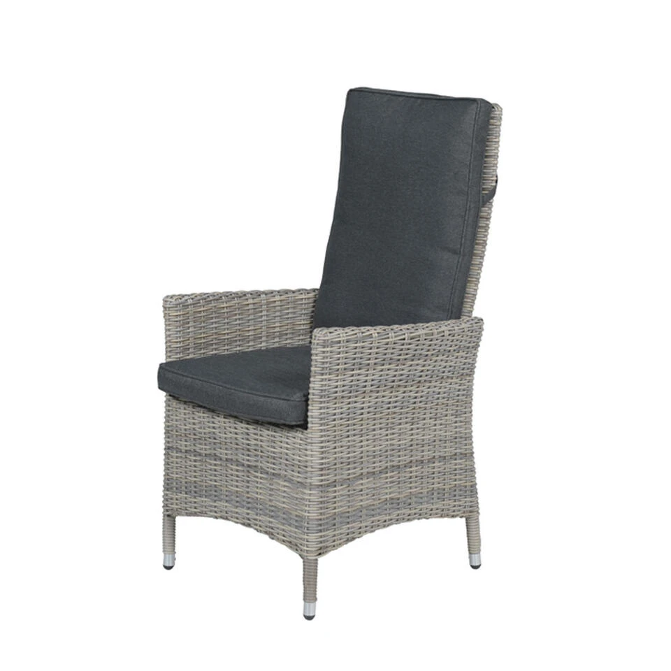 Garden Impressions Collin Verstelbare Tuinstoel - Vintage Willow 5 Garden Impressions Collin Verstelbare Tuinstoel - Vintage Willow - Afbeelding 3