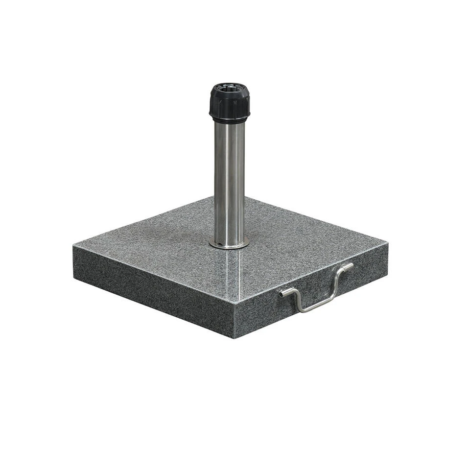 Garden Impressions Cosmo Granieten Parasolvoet 60 Kg - Space Grey 4 Garden Impressions Cosmo Granieten Parasolvoet 60 Kg - Space Grey - Afbeelding 2