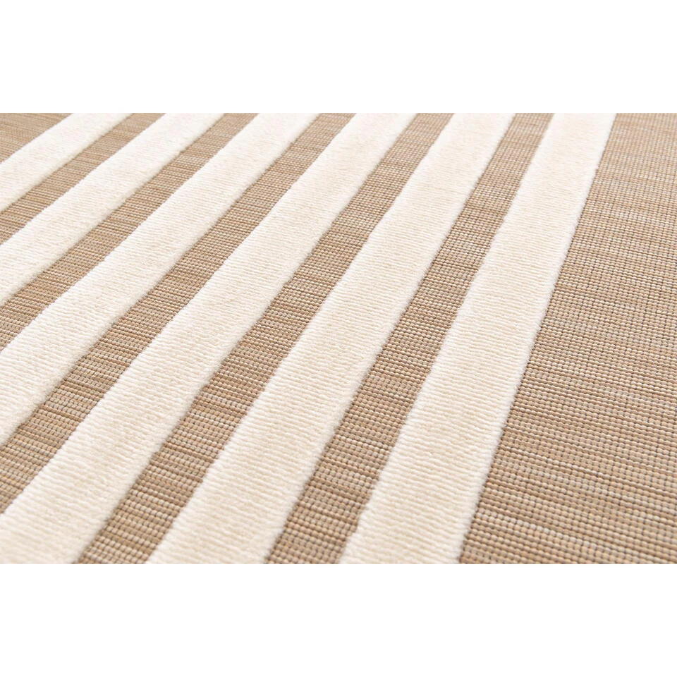 Garden Impressions Buitenkleed Art Deco 120x170cm - Circle Taupe 6 Garden Impressions Buitenkleed Art Deco 120x170cm - Circle Taupe - Afbeelding 4