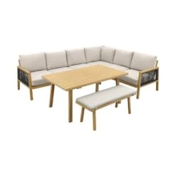Garden Impressions Decala Lounge Dining Set - 3-delig