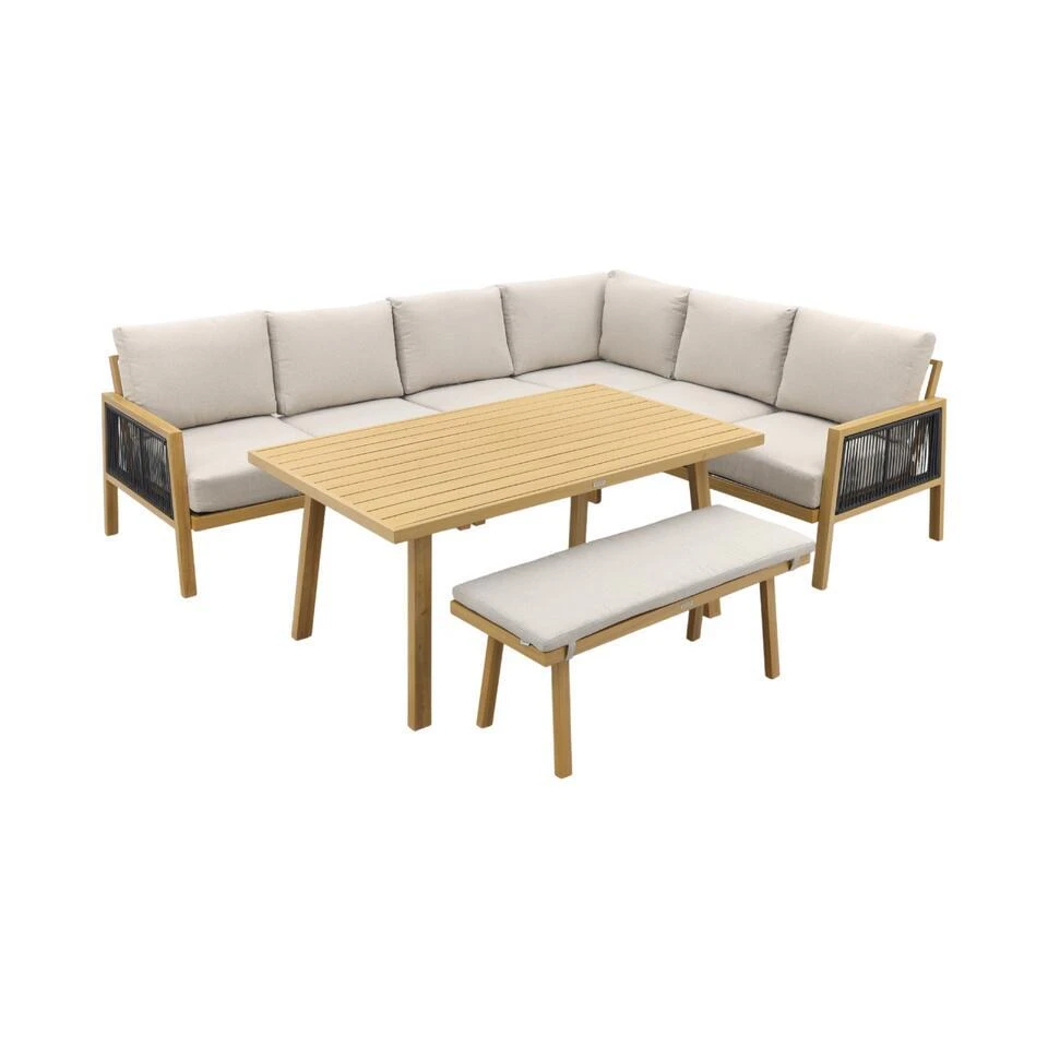 Garden Impressions Decala Lounge Dining Set - 3-delig 3 Garden Impressions Decala Lounge Dining Set - 3-delig