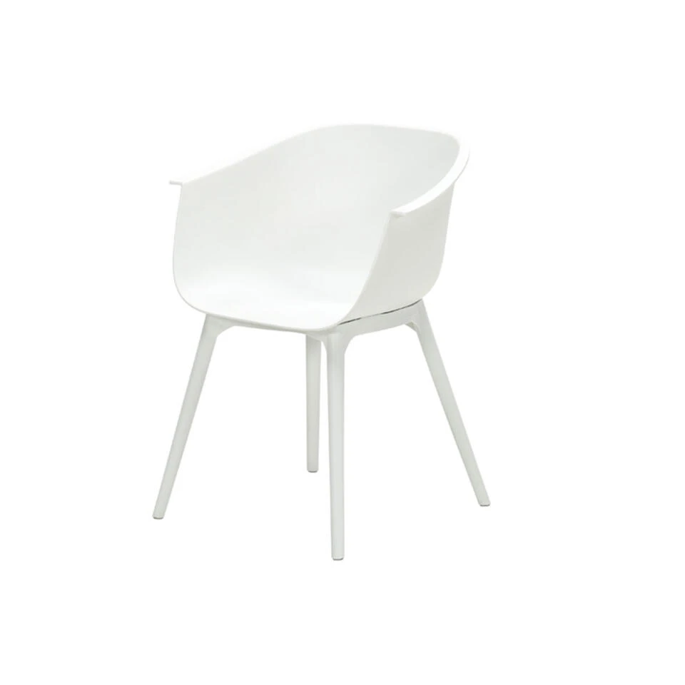 Garden Impressions Lexy Tuinset Wit - Tulli Tuintafel Ø148 Cm 6 Garden Impressions Lexy Tuinset Wit - Tulli Tuintafel Ø148 Cm - Afbeelding 4