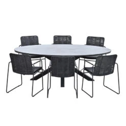 Garden Impressions Palma-Tulli Tuinset 7-delig-grey Teak Look 8 Garden Impressions Palma-Tulli Tuinset 7-delig-grey Teak Look -Leenbakker 1000087027 0103