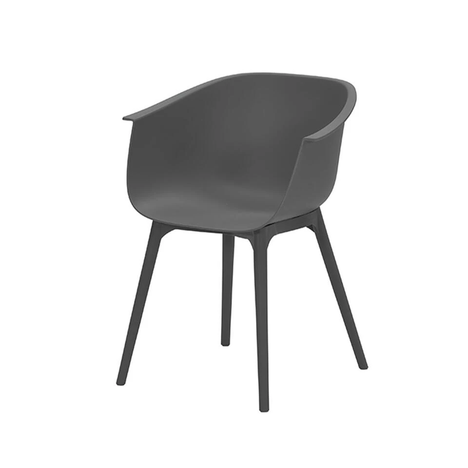 Garden Impressions Lexy Tuinset Donker Grijs - Tulli Tafel Ø122cm 5 Garden Impressions Lexy Tuinset Donker Grijs - Tulli Tafel Ø122cm - Afbeelding 3