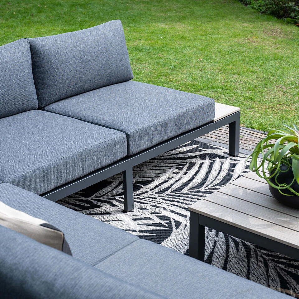 Garden Impressions Aurora Loungeset 5-delig - Donker Grijs 5 Garden Impressions Aurora Loungeset 5-delig - Donker Grijs - Afbeelding 3