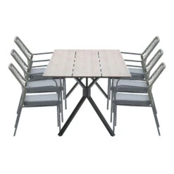 Garden Impressions Ross Tuinset 7-delig Mosgroen -Robin Tuintafel