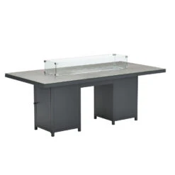 Garden Impressions Amarillo Tuinset 7-delig - Elnes Vuurtafel -Leenbakker 1000087852 0104