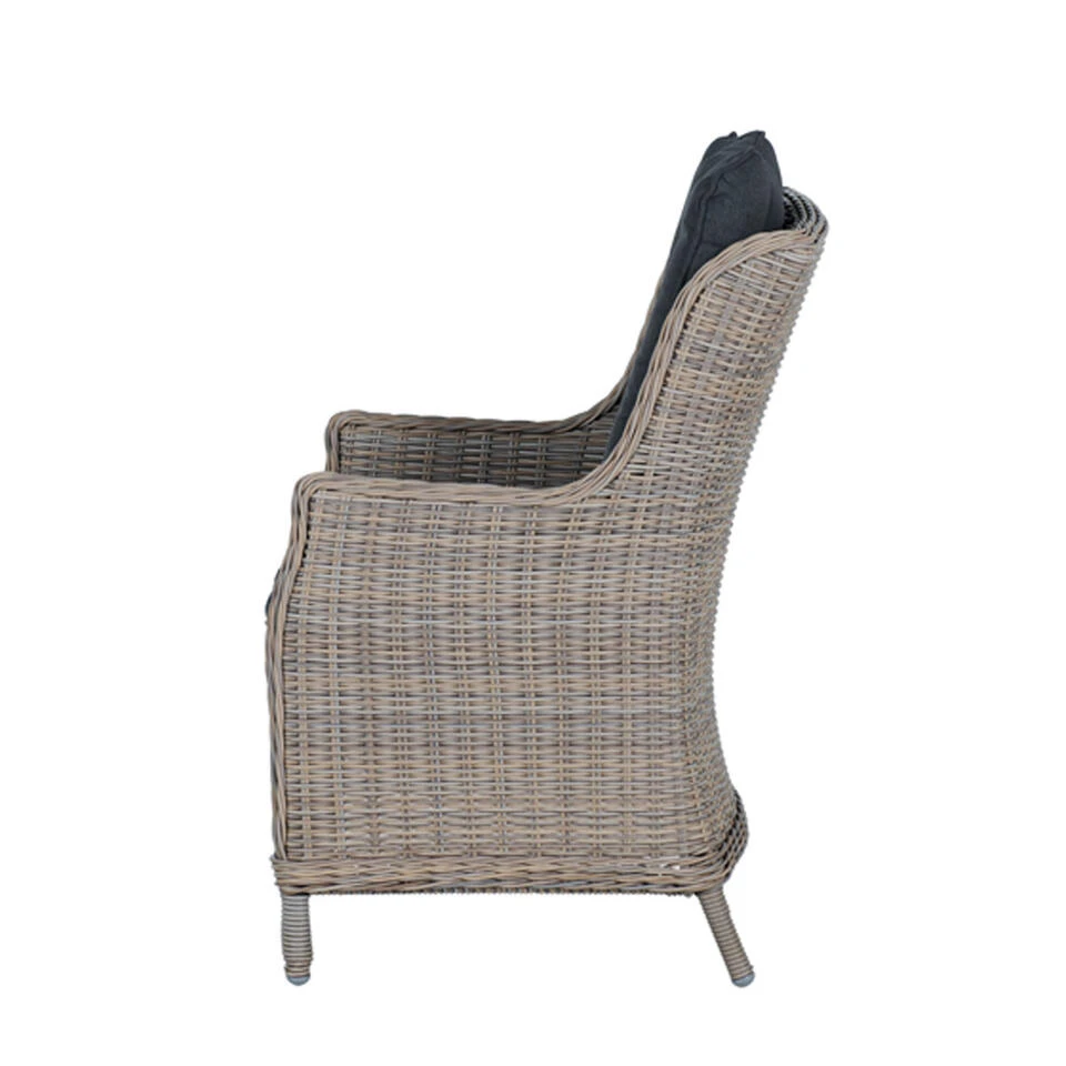 Garden Impressions Marbella Tulsa Tuinset 7-delig Vintage Willow 6 Garden Impressions Marbella Tulsa Tuinset 7-delig Vintage Willow - Afbeelding 4