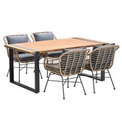 Garden Impressions Lucas - Alto Tuinset 5-delig Bruin -Leenbakker 1000088258 0102