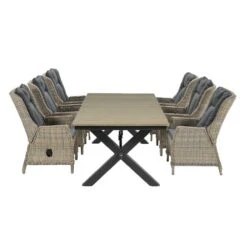 Garden Impressions Marbella Tuinset 7delig V. Willow -Stone Tafel