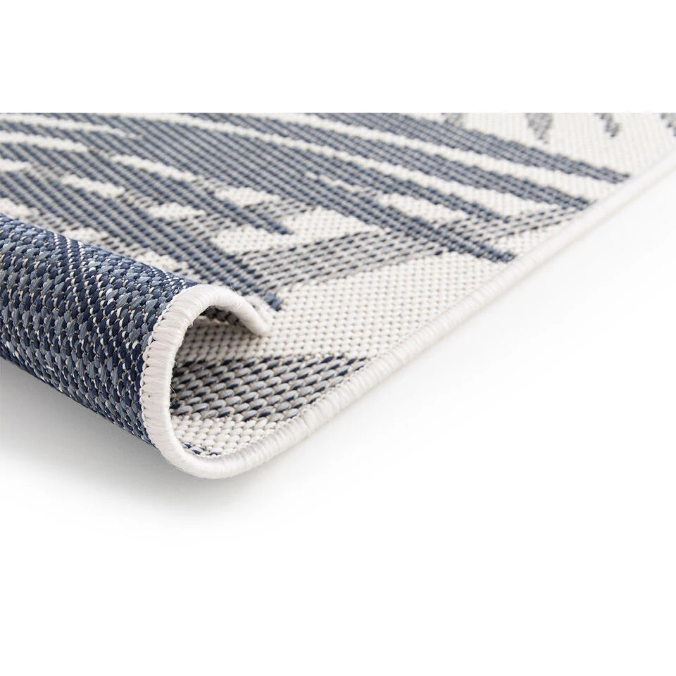 Garden Impressions Buitenkleed Naturalis 200x290cm - Palm Blue 4 Garden Impressions Buitenkleed Naturalis 200x290cm - Palm Blue - Afbeelding 2