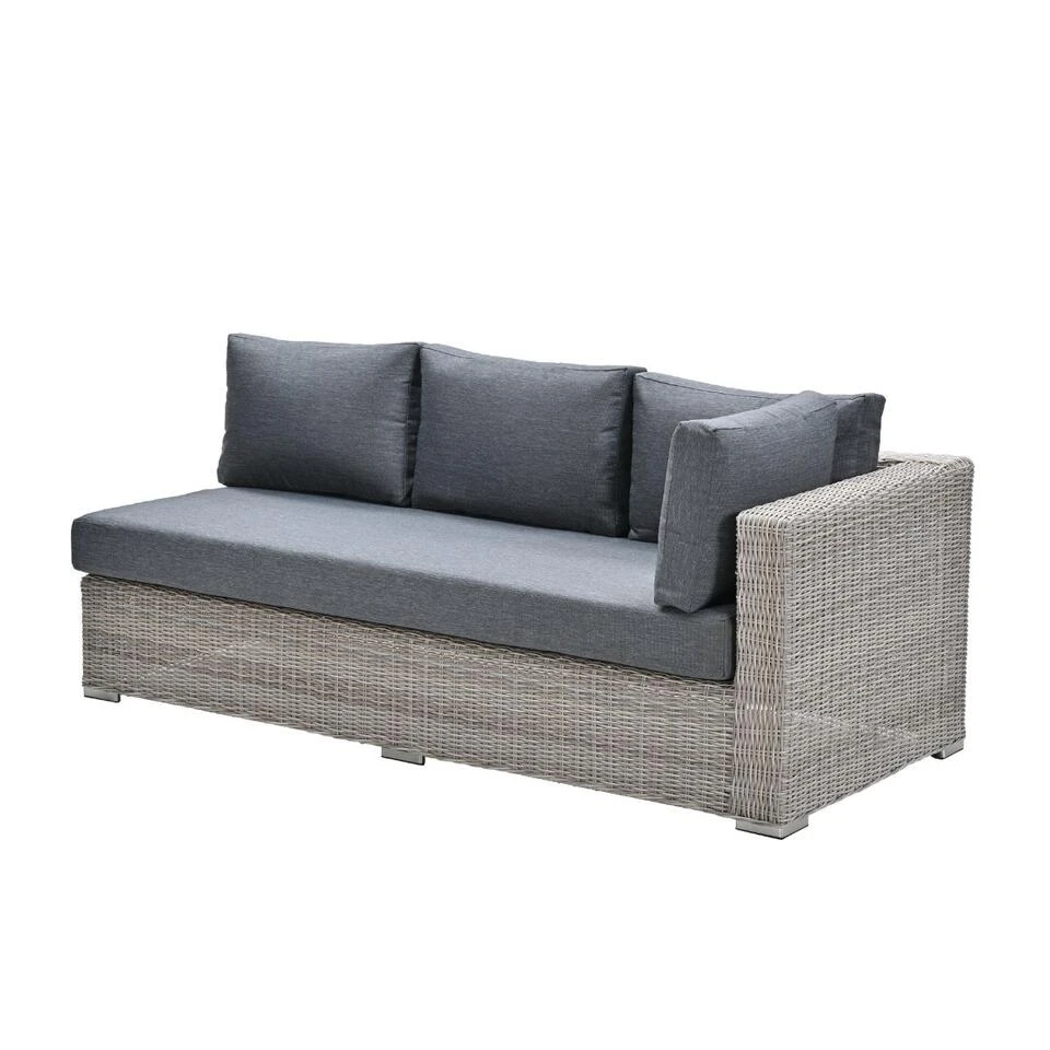 Garden Impressions Tennessee Loungebank Links V. Willow -texfiber 4 Garden Impressions Tennessee Loungebank Links V. Willow -texfiber - Afbeelding 2