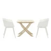 Garden Impressions Lexy Balkonset 3-delig Wit - Keys Vouwtafel 2 Garden Impressions Lexy Balkonset 3-delig Wit - Keys Vouwtafel -Leenbakker 1000092218
