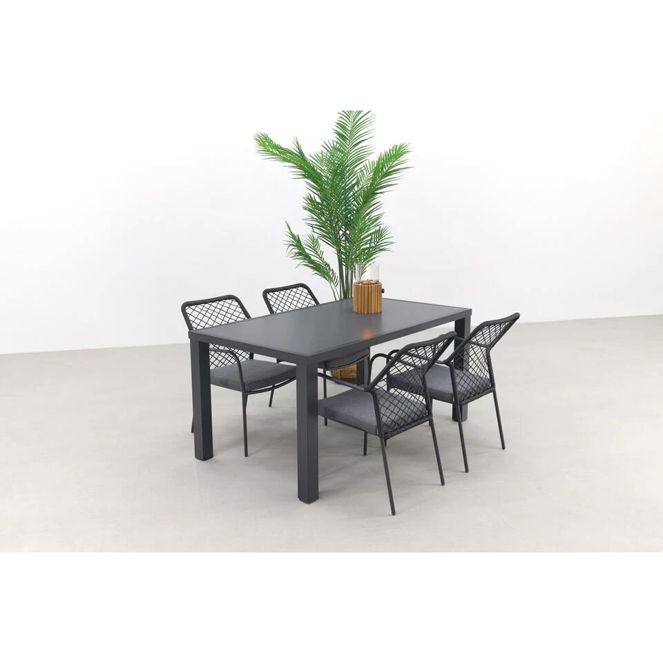 GI Dido/Alma 160 Cm. - Verstelbare Tuinset - 5-delig 6 GI Dido/Alma 160 Cm. - Verstelbare Tuinset - 5-delig - Afbeelding 4