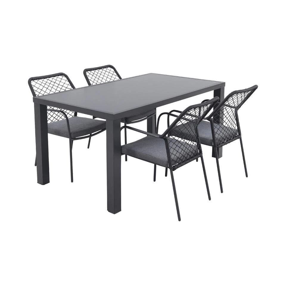 GI Dido/Alma 160 Cm. - Verstelbare Tuinset - 5-delig 3 GI Dido/Alma 160 Cm. - Verstelbare Tuinset - 5-delig