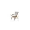 Castello Lounge Fauteuil - Light Teak Look - Natural Rotan-merino Sand -Leenbakker 1000121700