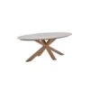 Scotland Tafel - 230x115 Cm - Light Teaklook - Centostone Napoli Sand -Leenbakker 1000156453