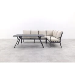 GI Sergio Lounge Dining Set 3-delig - Links - Black/Copper -Leenbakker 10c55272b4144a249433d2bc90ca7714