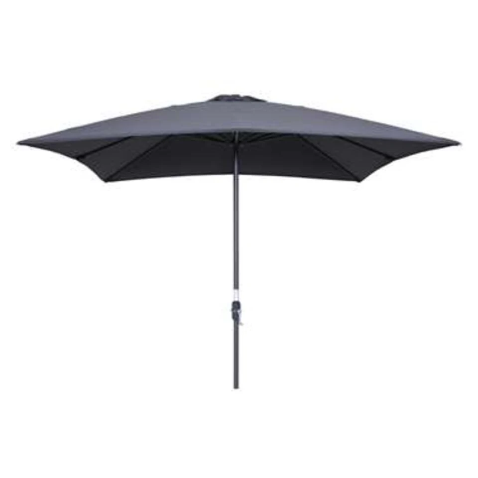 Garden Impressions Lotus Parasol 250x250 - Donker Grijs 3 Garden Impressions Lotus Parasol 250x250 - Donker Grijs