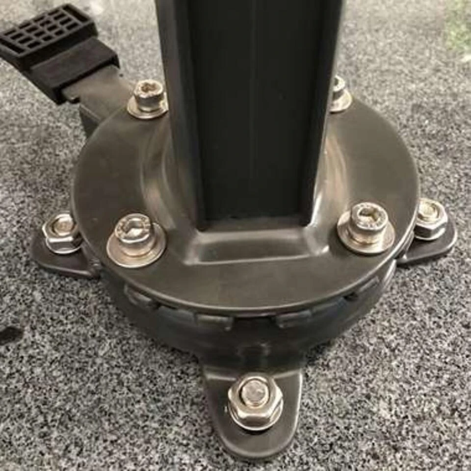 Garden Impressions Hawaii Zweefparasol Big Pole 350x350 Cm D. Grijs 4 Garden Impressions Hawaii Zweefparasol Big Pole 350x350 Cm D. Grijs - Afbeelding 2