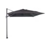 Garden Impressions Parasol S 250x250 D. Grijs/zwart Met Voet En Hoes -Leenbakker 1196737782