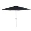 Garden Impressions Lotus Parasol Ø300 Cm - Zwart -Leenbakker 1288375033