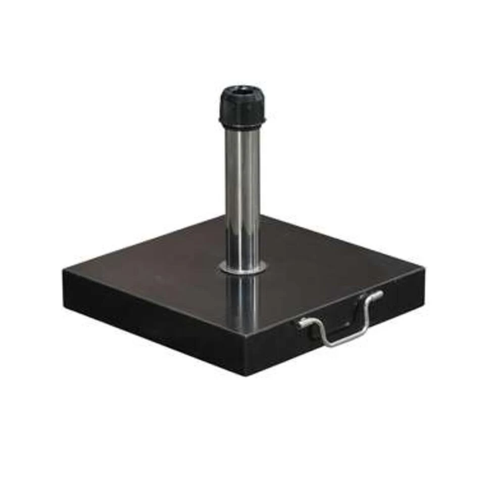 Garden Impressions Cosmo Granieten Parasolvoet 30 Kg - Zwart 3 Garden Impressions Cosmo Granieten Parasolvoet 30 Kg - Zwart