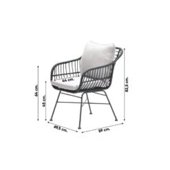 GI Margriet / Edison Ovale 6-delige Tuinset - 220 X 115 Cm -Leenbakker 1576474f754e4e0cb24e983b8891434d