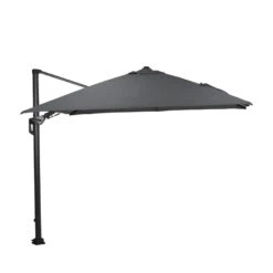 Garden Impressions Zweefparasol Hawaii Deluxe 300x300 - Donker Grijs