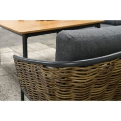 Garden Impressions San Vito Lounge Dining Set 4-delig - Donker Grijs 9 Garden Impressions San Vito Lounge Dining Set 4-delig - Donker Grijs -Leenbakker 1730749354 0106