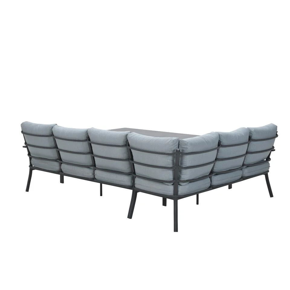 Garden Impressions Senja Lounge Dining Set 3-delig Links - Mint Grijs 4 Garden Impressions Senja Lounge Dining Set 3-delig Links - Mint Grijs - Afbeelding 2