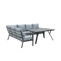 Garden Impressions Senja Lounge Dining Set 3-delig Links - Mint Grijs 7 Garden Impressions Senja Lounge Dining Set 3-delig Links - Mint Grijs -Leenbakker 1793741286 0110