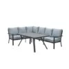 Garden Impressions Senja Lounge Dining Set 3-delig Links - Mint Grijs 2 Garden Impressions Senja Lounge Dining Set 3-delig Links - Mint Grijs -Leenbakker 1793741286