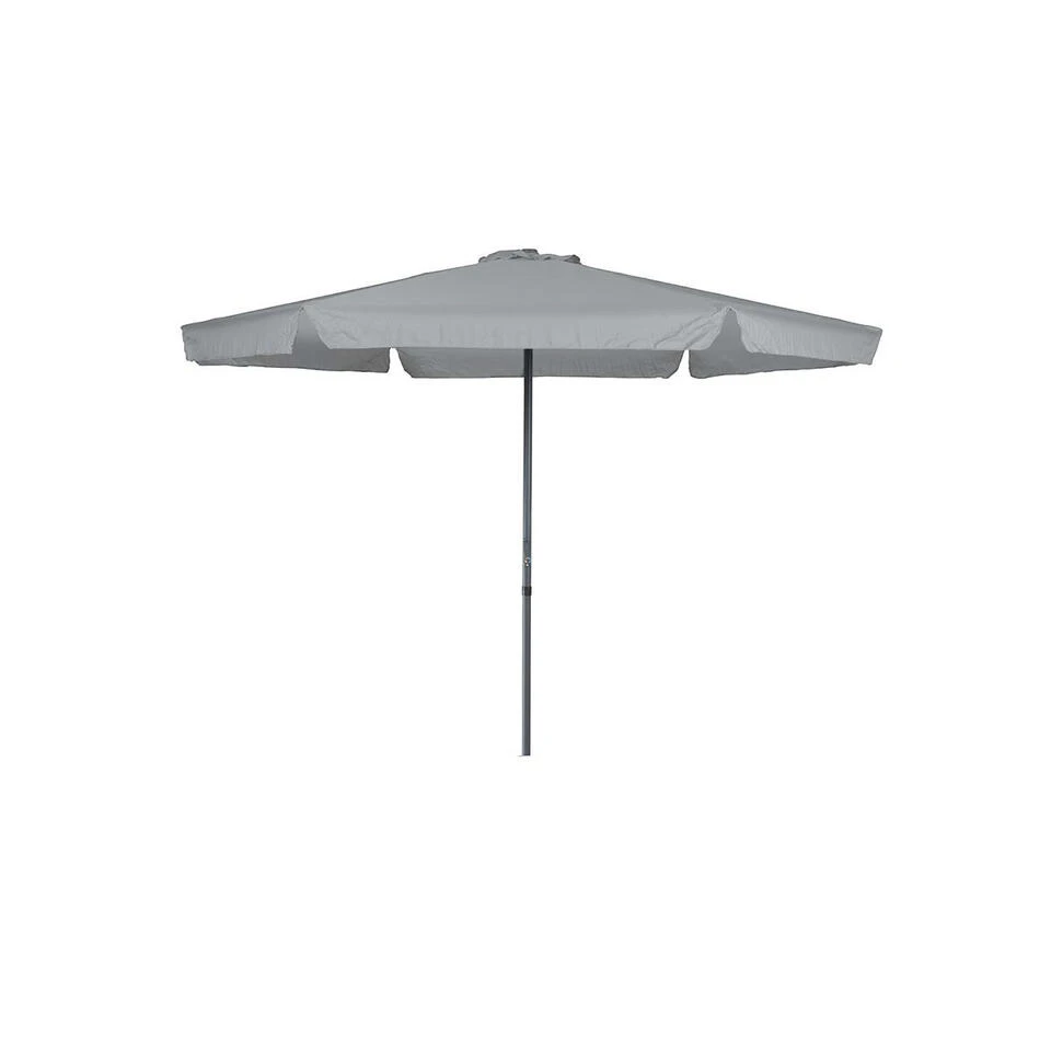 Garden Impressions Delta Parasol Ø300 - Licht Grijs 4 Garden Impressions Delta Parasol Ø300 - Licht Grijs - Afbeelding 2
