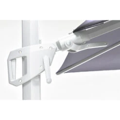 Garden Impressions Hawaii Zweefparasol 300x300 Mat White-licht Grijs -Leenbakker 1851563657 0104