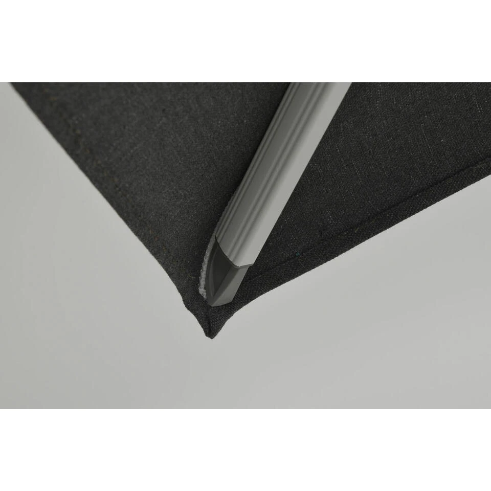 Garden Impressions Hawaii Big Pole Parasol 350x350 - Wit - D. Grijs 6 Garden Impressions Hawaii Big Pole Parasol 350x350 - Wit - D. Grijs - Afbeelding 4