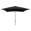 Garden Impressions Lotus Parasol 250x250 - Zwart 1 Garden Impressions Lotus Parasol 250x250 - Zwart -Leenbakker 1862230390