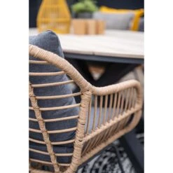 Set Van 4 - Garden Impressions Margriet Tuinstoel - Naturel -Leenbakker 188f976a0cc84d569afa0e252416b778