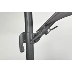 Garden Impressions Hawaii Big Pole Parasol 350x350 - D. Grijs - Zwart -Leenbakker 1982785367 0104