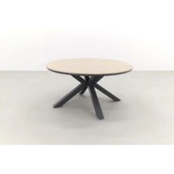 Garden Impressions Edison Tuintafel - 148 Cm. Rond -Leenbakker 1b19313984f34d9e9a870854dded339e