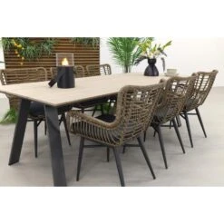 Jasmine Natural/Garden Impressions Nevada 240x100 Cm. Tuinset -Leenbakker 31f4a80cd65b4017a0d320e20c9b1cbc