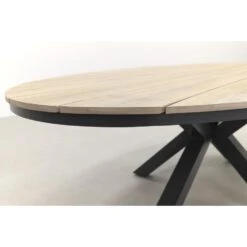 Scotland Ovale Tuintafel Centostone 220 X 115 Cm. - Marmerlook Wit -Leenbakker 3719ffc2823f4680b95e4a4cbad8ecb4