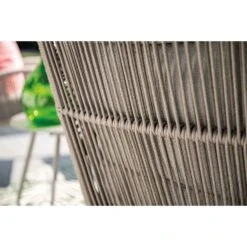 Andorra Fauteuil - Incl. Voetenbank - C. Black - Rope Taupe - Sand -Leenbakker 3f779aa198e34bcfb78e43fb17ffa213