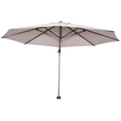 Garden Impressions Hawaii Zweefparasol Ø350 Cm - Frame Carbon Black - Doek Zand -Leenbakker 3f918bd2fe184915812ded025ebbaf3b