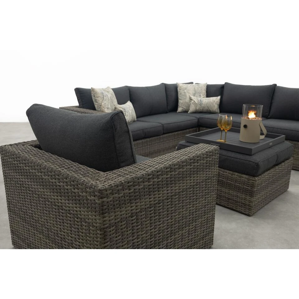 Atlanta Wicker Loungeset 5-delig – Organic Grey - Garden Impressions 10 Atlanta Wicker Loungeset 5-delig – Organic Grey - Garden Impressions - Afbeelding 8