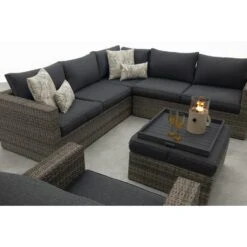 Atlanta Wicker Loungeset 5-delig – Organic Grey - Garden Impressions 26 Atlanta Wicker Loungeset 5-delig – Organic Grey - Garden Impressions -Leenbakker 455432b32392469fb7fcd59107f67c4c