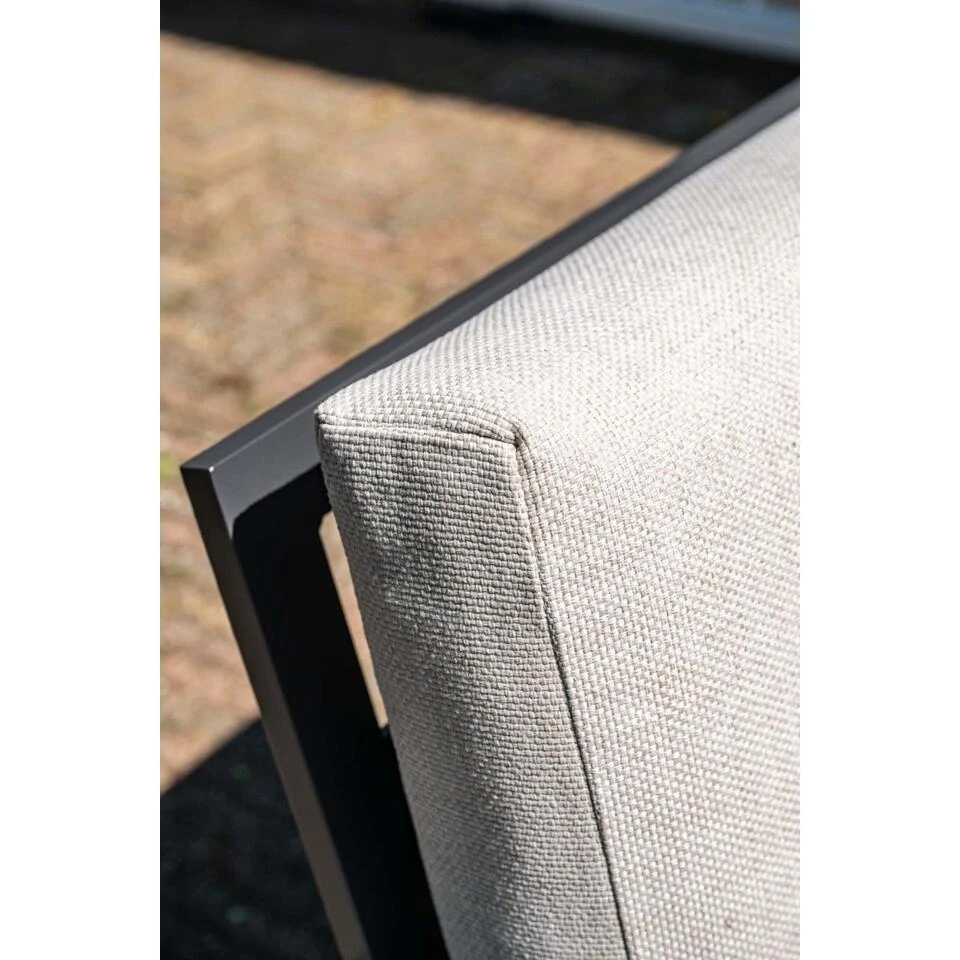 Elati Lounge-dining Sofa Set-4-dlg.-c. Black - Sand - Light Teaklook 10 Elati Lounge-dining Sofa Set-4-dlg.-c. Black - Sand - Light Teaklook - Afbeelding 9