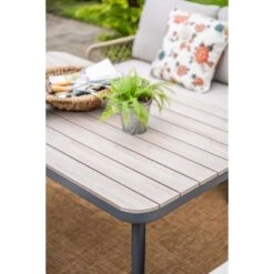 Allasio Lounge-dining Hoekset - 5-dlg. - C.black - Desert Sand - VW 28 Allasio Lounge-dining Hoekset - 5-dlg. - C.black - Desert Sand - VW -Leenbakker 67652452b76f46f19930cf11791130b3