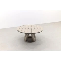 Trinxa Ronde Tuintafel Ø148 Cm. - Lichtgrijs -Leenbakker 6be94b8fff264cc0bc78505459b39108